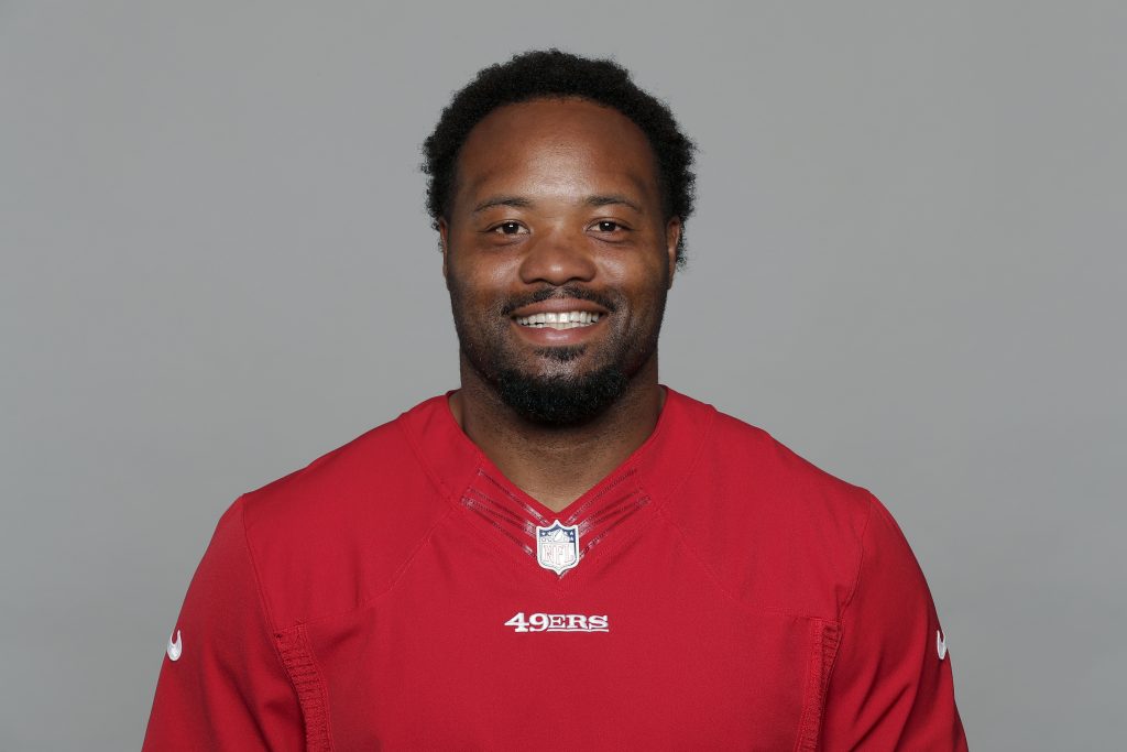 This is former 49ers outside linebacker Ahmad Brooks
