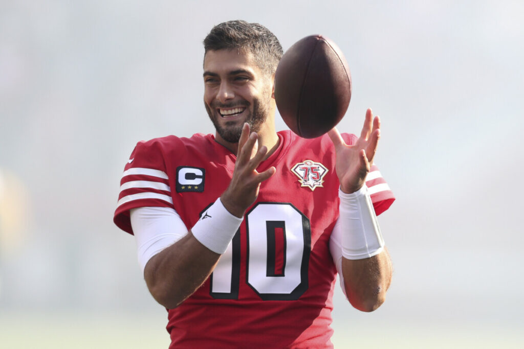 jimmy g 49ers