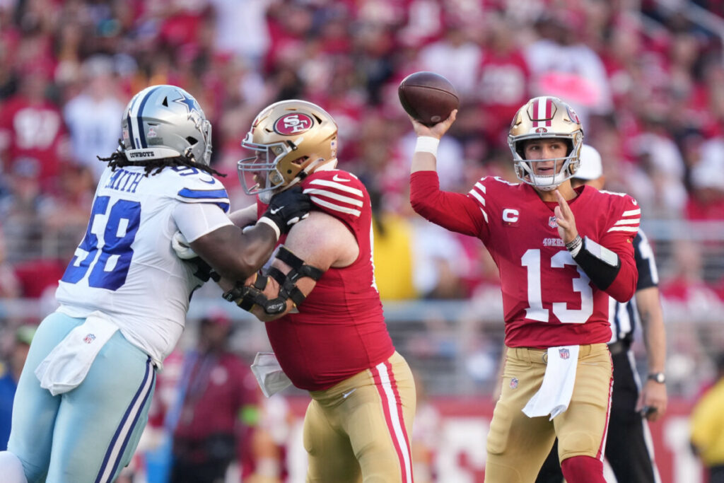NFL Announces Cowboys-49ers For SNF on Oct. 8